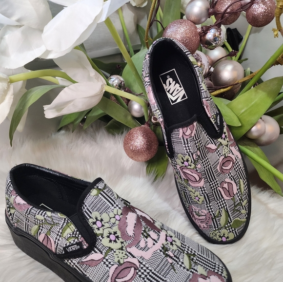 Vans Classic Slip-On Stackform Shoe- Tapestry Floral women11 new - Picture 3 of 10